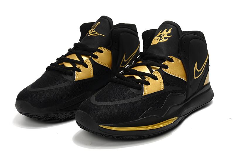 Men's Running weapon Kyrie Irving 8 Black Shoes 0026